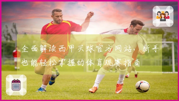 全面解读西甲买球官方网站，新手也能轻松掌握的体育观赛指南