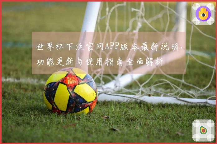 世界杯下注官网APP版本最新说明，功能更新与使用指南全面解析